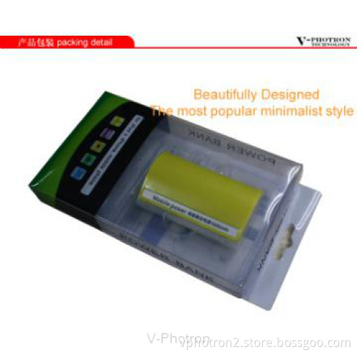 5200mAh power bank with LED flashlight